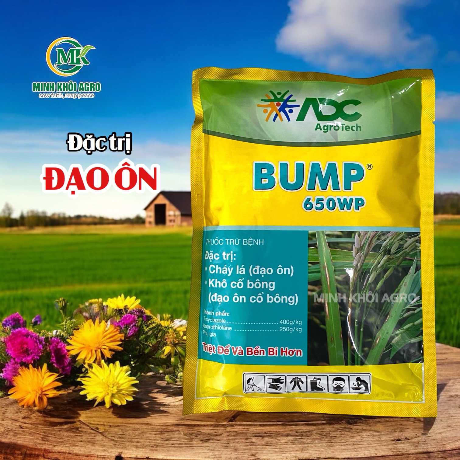 Thuốc trừ bệnh Bump 650WP - Gói 100g